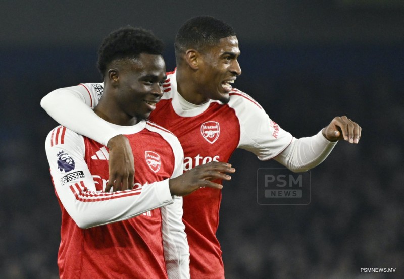 ބްރައިޓަން ބަލިކޮށް އާސެނަލް އަށް ހަތް ޕޮއިންޓުގެ ލީޑެއް