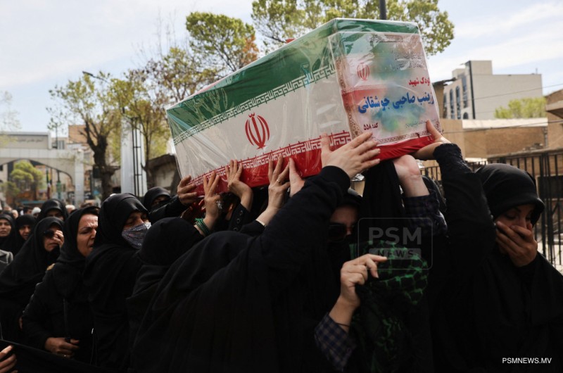 އީރާނަށް ދެމުންދާ ޙަމަލާތަކުގައި 1،300 މީހުން ޝަހީދުވެއްޖެ