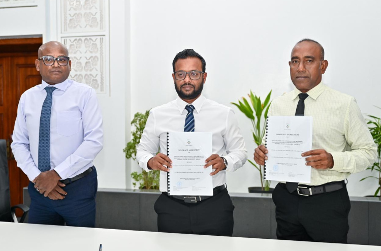 މަޑަވެލީގެ ބިން ހިއްކައި ގޮނޑުދޮށް ހިމާޔަތްކުރަން އެމްޓީސީސީއަށް