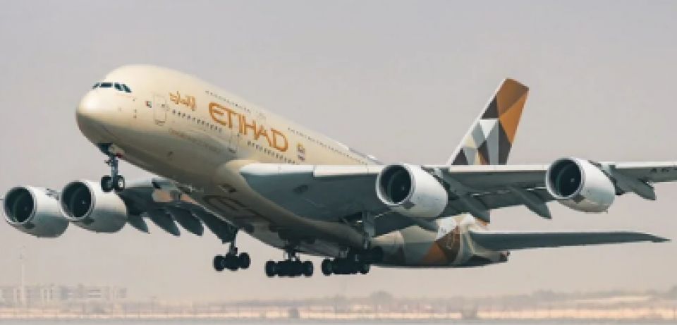 އިއްތިހާދު އެއާވޭޒްއިން ރާއްޖެއަށް ކުރާ ދަތުރުތައް އަލުން ފަށައިފި