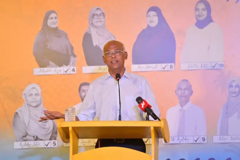 ރައީސް ސޯލިހު ރައީސް މުއިއްޒަށް: އެވަގުތަށް ތިމާއަށް ފައިދާވާ ގޮތަށް ކަމެއް ކޮށްގެން ލަނޑެއް ލިބިދާނެ، އިންތިޚާބުތައް އެއްކޮށްގެން 2028 ގައި ލަނޑެއް ލިބިވަޑައިގެންފާނެ