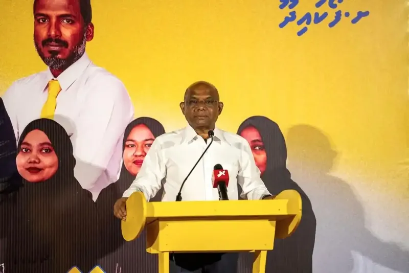 ހަނގުރާމަ ބަހަނާއަކަށް ދައްކައިގެން ސަރުކާރުން ނުހައްގު ފައިދާ ލައިގެން ރައްޔިތުންނަށް ތެޔޮ ވިއްކަން ފަށައިފި: އަބްދުﷲ ޝާހިދު