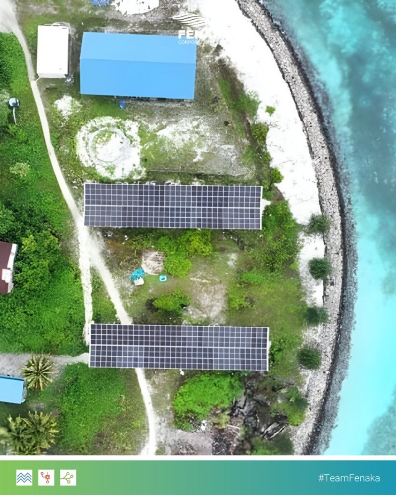 ކުޑަރިކިލުގައި ސޯލާ-ޑީސަލް ހައިބްރިޑް ނިޒާމް ޤާއިމްކޮށްފި