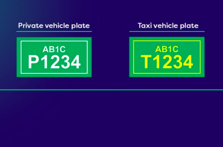އިލެކްޓްރިކް ވެހިކަލްތަކަށް ފެހި ކުލައިގެ ނަންބަރު ބޯޑެއް