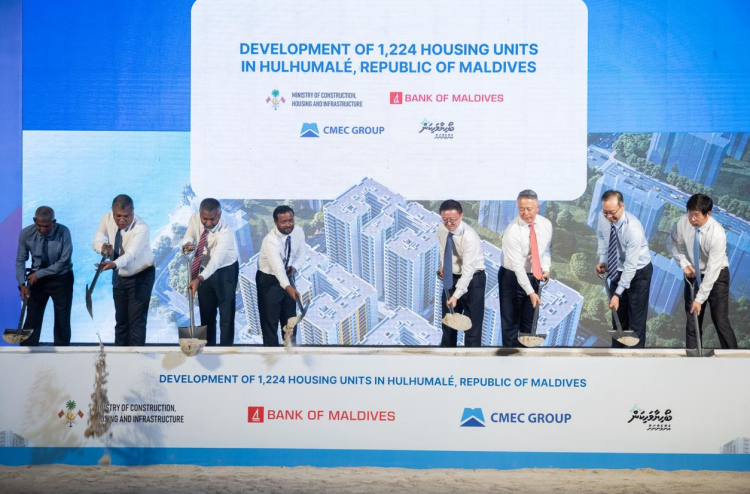 ބީއެމްއެލް އިން އަޅާ އަގުހެޔޮ 1،224 ފްލެޓުގެ އަމަލީ މަސައްކަތް ފަށައިފި