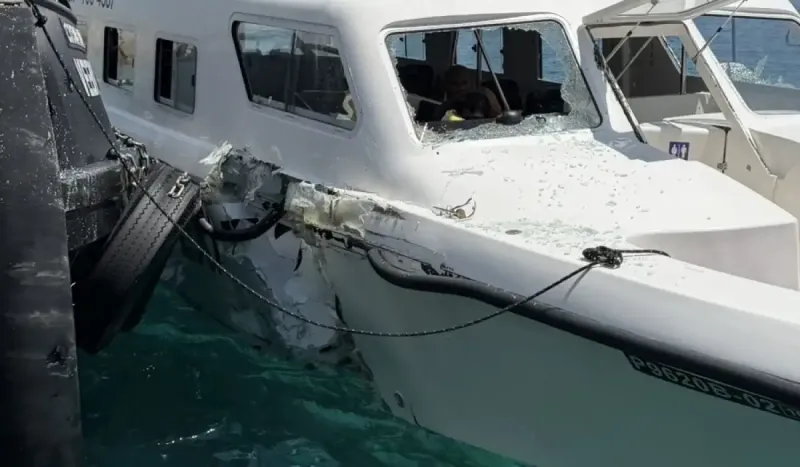 އެމްޕީއެލްގެ ޓަގު ބޯޓަކާއި ލޯންޗެއް ޖެހި، ނުރައްކާތެރި އެކްސިޑެންޓެއް ހިނގައިފި