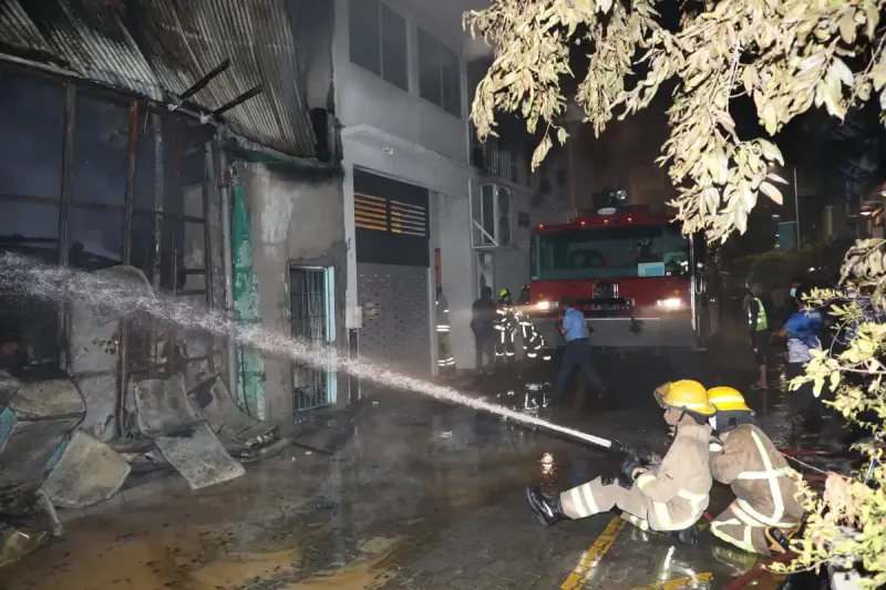 ކެމިކަލް ހުރި ގުދަނުގައި ހިނގި ނުރައްކާތެރި އަލިފާނު ހާދިސާގެ ޚާއްސަ ތަހުގީގެއް ފުލުހުން ފަށައިފި