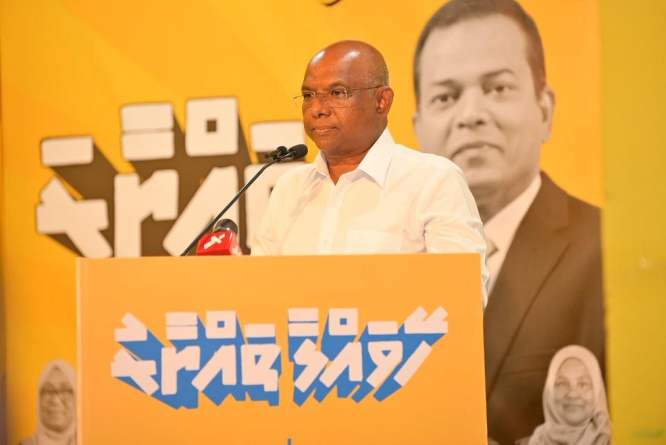 މި ސަރުކާރުން އޮތީ އައްޑޫ ސިޓީ ވީރާނާވާން ދޫކޮށްލާފަ: ޝާހިދު