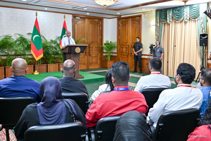 "ރައީސް ދެއްވީ މަޝްރޫޢުތައް ނުހުއްޓޭނެކަމުގެ ޔަޤީންކަން"
