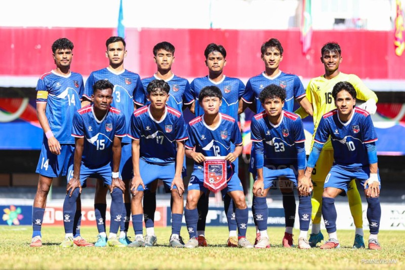 ފޮޓޯ: ރާއްޖެ، ނޭޕާލް ބައްދަލުކުރި މެޗު
