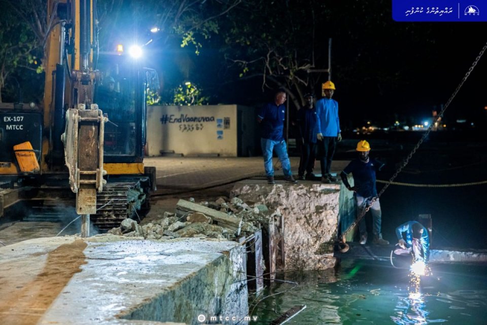 ބޮޑުތަކުރުފާނުމަގުގެ ތިންވަނަ ފިޔަވަހީގެ މަސައްކަތް ފަށައިފި