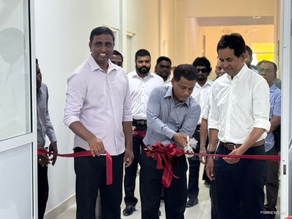 ތުރާކުނު ސިއްޙީ މަރުކަޒަށް އިތުރުކުރި ބައި ހުޅުވައި ބޭނުން ކުރަން ފަށައިފި