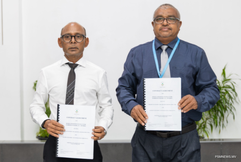 ފަސް ރަށެއްގެ އުމްރާނީ ތަރައްޤީގެ މަޝްރޫޢުތައް އެމްޓީސީސީއަށް