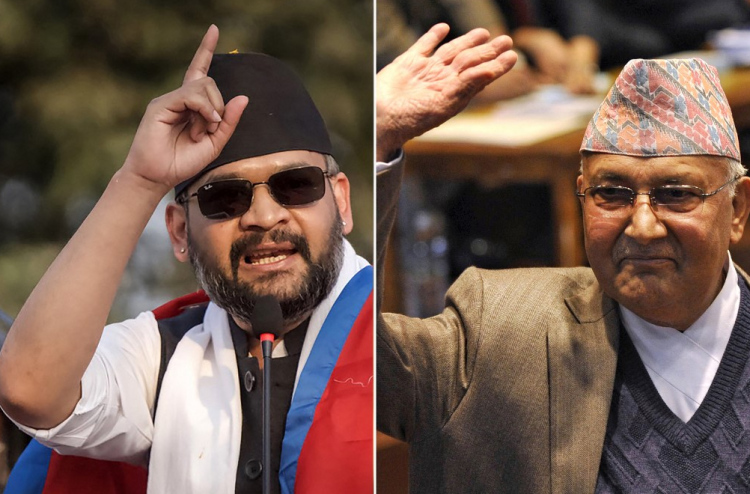 ނޭޕާލުގެ ޒުވާނުންގެ މުޒާހަރާ އަނިޔާވެރިކަމާ އެކު ރޫޅާލި ކުރީގެ ބޮޑުވަޒީރު ހައްޔަރުކޮށްފި