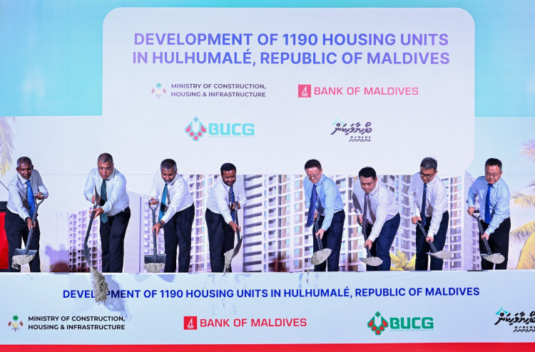 އެފޯޑަބަލް ހައުސިންގެ ދަށުން ހުޅުމާލޭގައި އިތުރު 1،190 ފްލެޓުގެ ބިންގާ އަޅައިފި