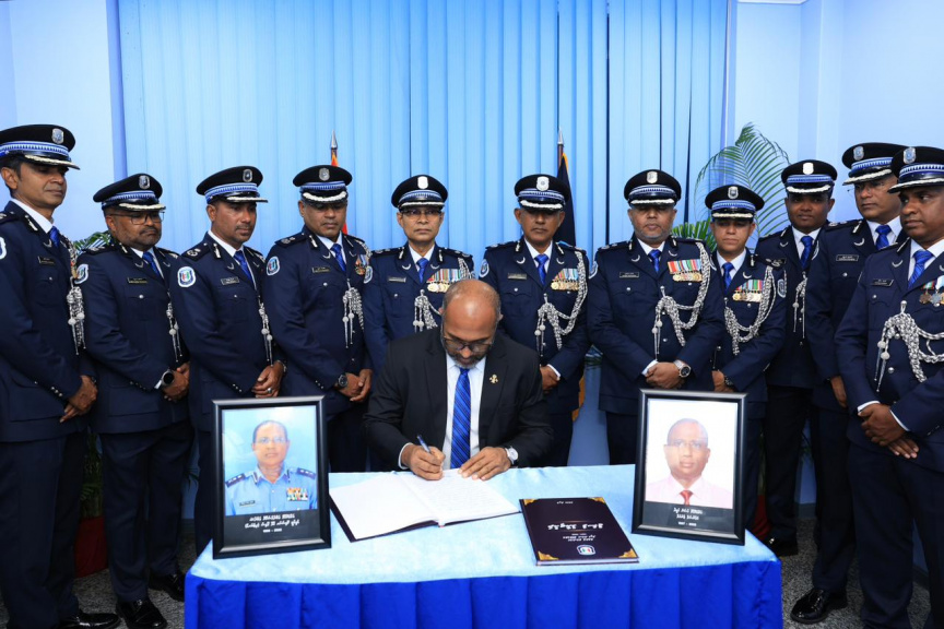 އަމާޒަކީ ބޭނުންތެރި ޚިދުމަތްތެރީންތަކެއް އުފައްދާ ތަނަކަށް ފުލުހުންގެ މުއައްސަސާވުން: ރައީސް