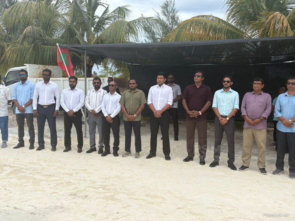 ފަރެސްމާތޮޑާގެ މަގު ހެދުމުގެ މަސައްކަތް ރަސްމީކޮށް ފަށައިފި