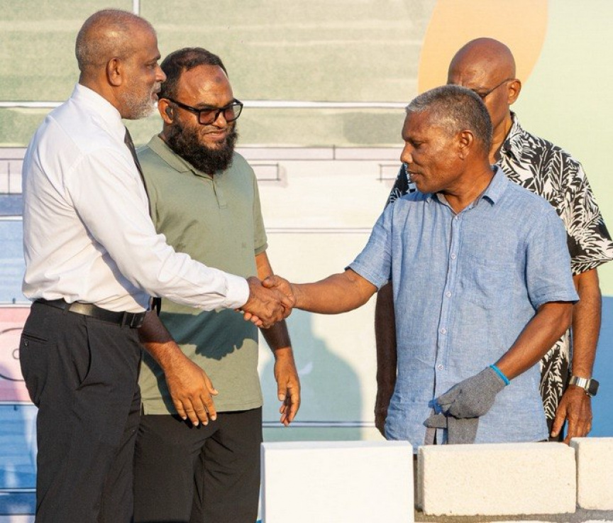 ހުޅުމާލޭ ފޭސް އެކެއްގައި ގާއިމްކުރާ 'ސްޕޯޓްސް ޕާކު' ގެ އަމަލީ މަސައްކަތް ފަށައިފި