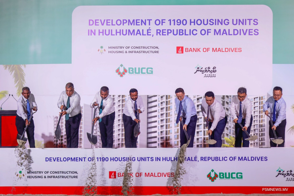 ދެވަނަ ފިހަޔަވަހީގައި އިމާރާތްކުރާ 1190 ހައުސިން ޔުނިޓުގެ މަސައްކަތް ފަށައިފި