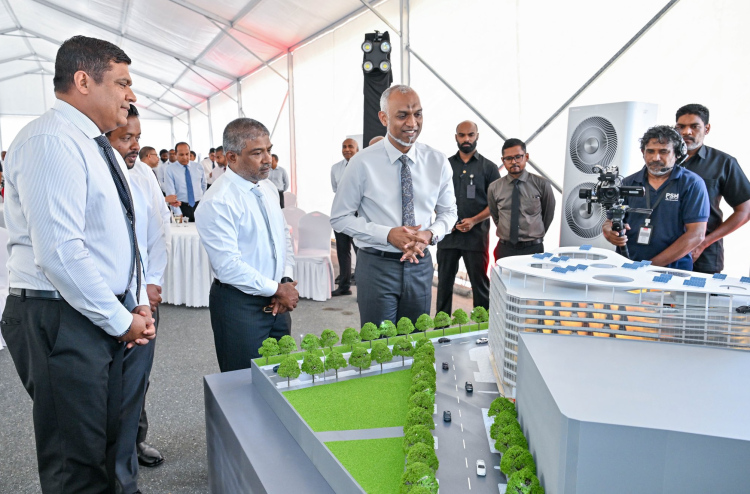 ޕާކިން ބިލްޑިން އެޅުމުގެ މަސައްކަތް ފަށައިފި