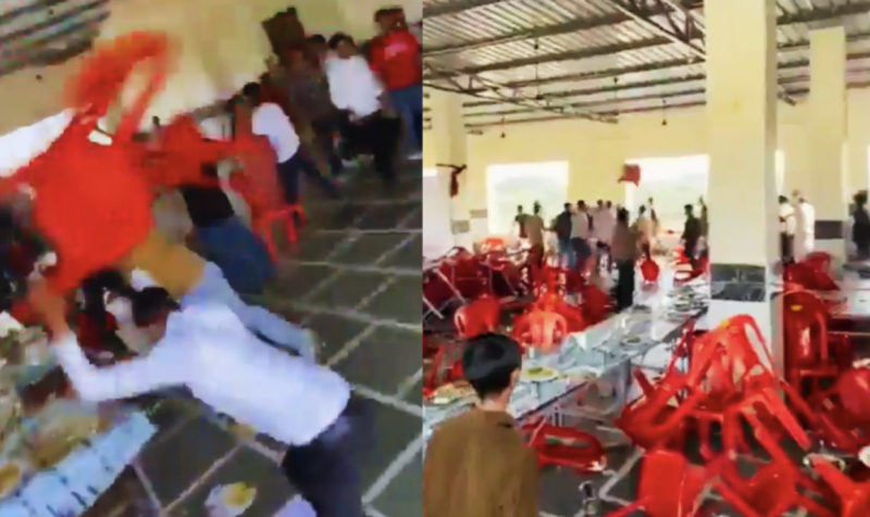 އިންޑިއާގެ ކައިވެނި ޕާޓީއެއްގައި ބިރިޔާނީގެ މައްސަލައެއްގައި ބޮޑު މާރާމާރީއެއް ހިންގައިފި