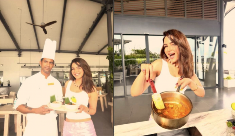 ރާއްޖެއަށްކުރި ދަތުރުގައި ދިވެހި ކެއުންތައް މާބޮޑަށް ކަމުގޮސް، ޖޭސްމިން ވެސް ކައްކަން ދަސްކޮށްފި