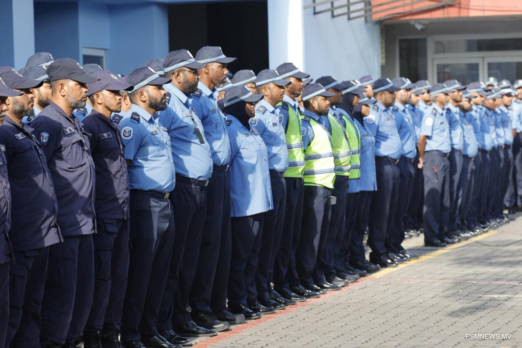 އަމާންކަން ކަށަވަރުކުރުމަށް މުޅި ފުލުހުންގެ މުއައްސަސާ ތައްޔާރީ ޙާލަތުގައި