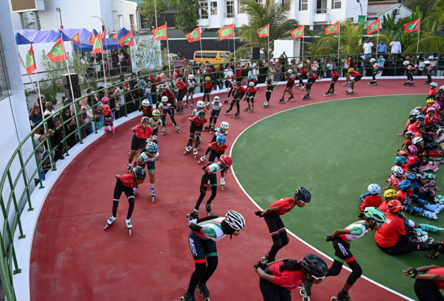 އުސްފަސްގަނޑުގައި ތަރައްގީކުރި ސްކޭޓް ޕާކު ހުޅުވައިފި