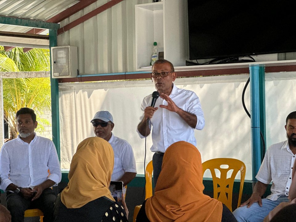 އިންތިހާބުތައް ބޮޑުތަނުން ބަލިކޮށް އެމްޑީޕީ ކުރި ހޯދައިފި: ނަޝީދު