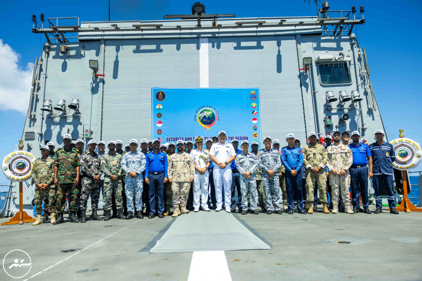 16 ގައުމެއްގެ ކަނޑުގެ ސިފައިންނާއެކު އިންޑިއާގެ ސާގަރް އިނީޝިއޭޓިވްގެ މަނަވަރު ރާއްޖޭގައި