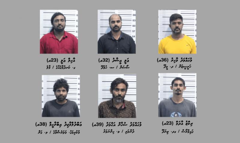 މާލޭގެ ދެ ތަނެއް ބަލައި ފާސްކޮށް، ގިނަ އަދަދެއްގެ މަސްތުވާތަކެއްޗާއެކު 6 މީހުން ހައްޔަރުކޮށްފި