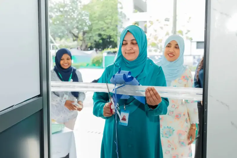 ބޭންކް އޮފް މޯލްޑިވްސްގެ އެހީގައި އަމީނިއްޔާ ސްކޫލުގައި ސެންސަރީ ކްލާހެއް ގާއިމުކޮށްފި