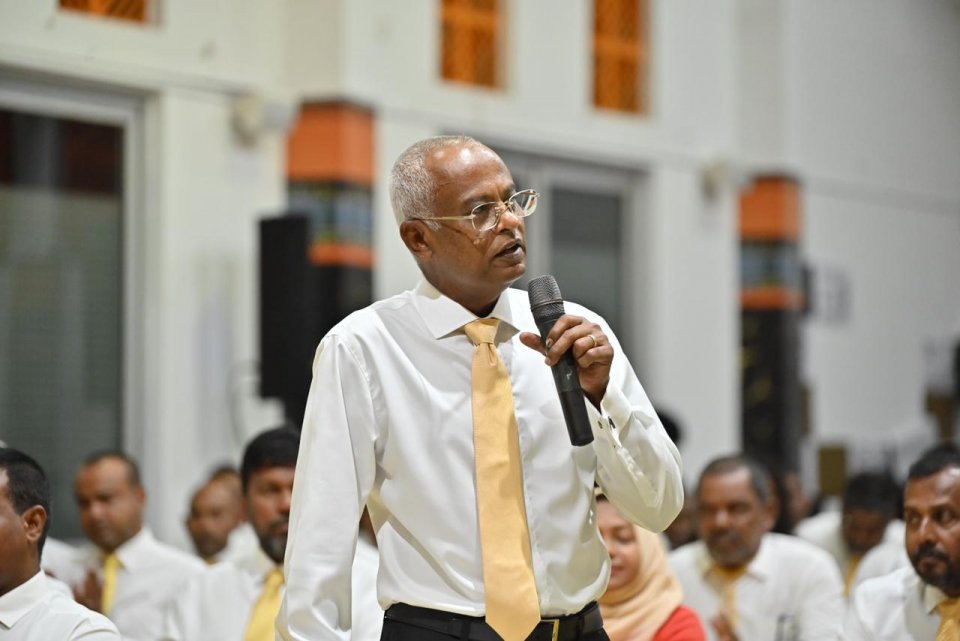 އެމްޑީޕީގެ އެތެރޭގައި ޖެހުނު މައްސަލައަށް ހައްލު ހޯދިއްޖެ