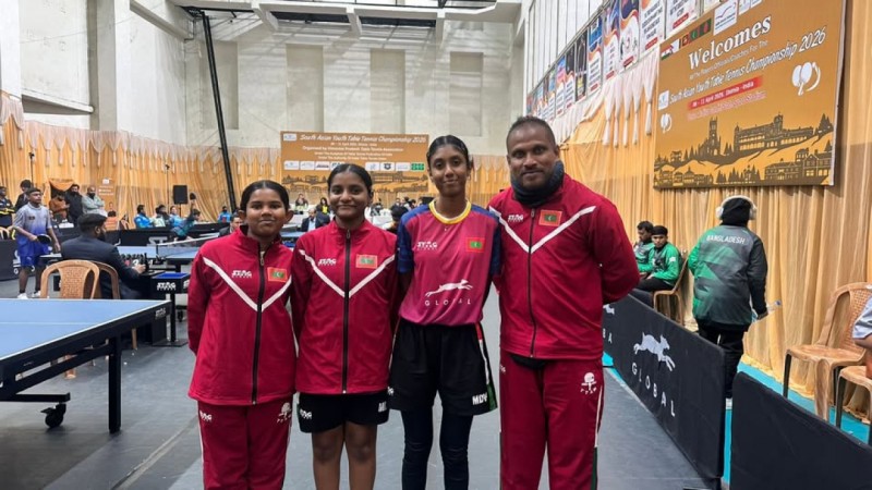 މަލަކް، އަލްސާ އަދި ސާރާގެ ހިތްވަރުން ރާއްޖެއަށް ސަރަހައްދީ ރިހި މެޑަލް