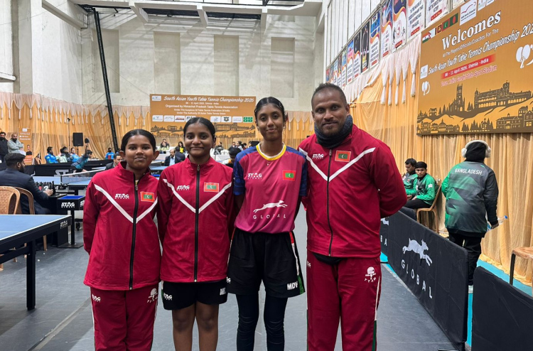 ދެކުނު އޭޝިއާގެ ޔޫތު ޓީޓީ މުބާރާތުން ރާއްޖޭގެ 15 އަހަރުންދަށުގެ އަންހެން ޓީމަށް ރިހި މެޑަލް