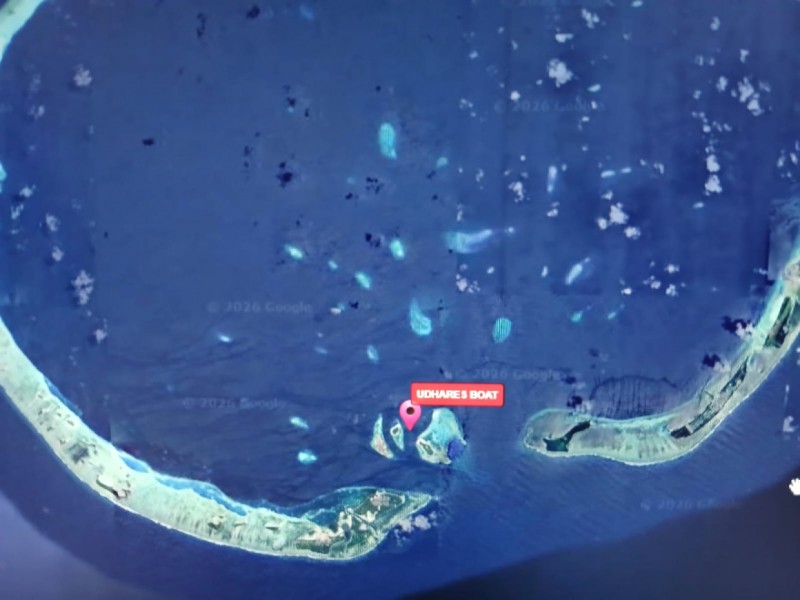 ލ. އޮޅުވެލި ކައިރިއަށް "އުދަރެސް" ބޯޓު އަޑިއަށްގޮސް ދިވެއްސަކު ގެއްލިއްޖެ