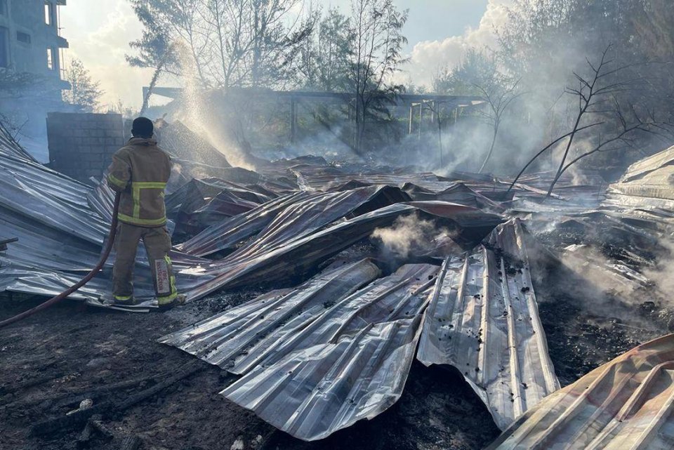 ހުޅުމާލެ ވޯޓާ ތީމް ޕާކުގައި އަލިފާނުގެ ހާދިސާއެއް ހިނގައިފި