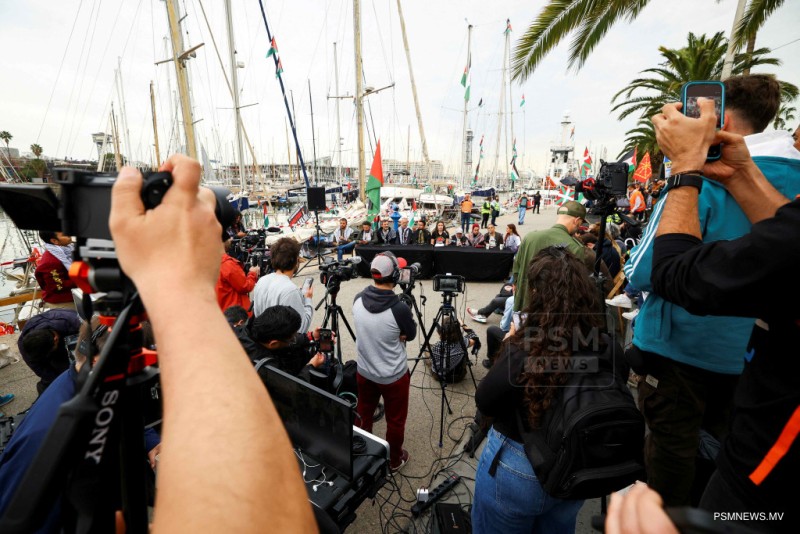 ޣައްޒާގެ ޙިޞާރާއި ދެކޮޅަށް ޞުމޫދު ފްލޮޓިއްލާ ދަތުރު ފަށަނީ