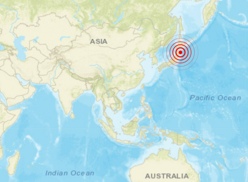 ޖަޕާނަށް 7.5 މެގްނިޓިއުޑްގެ ބިންހެލުމެއް؛ ރާއްޖެއަށް އެއްވެސް ނުރައްކަލެއް ނެތް