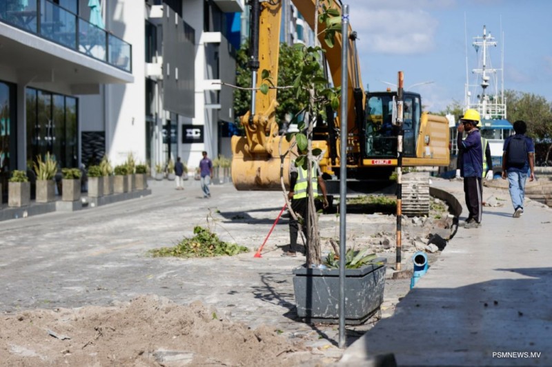 ބޮޑުތަކުރުފާނު މަގު ސެގްމެންޓް 5: މަގު ފުޅާކުރަން ބޭނުންވާ ބިންހިއްކާ ނިންމާލައިފި