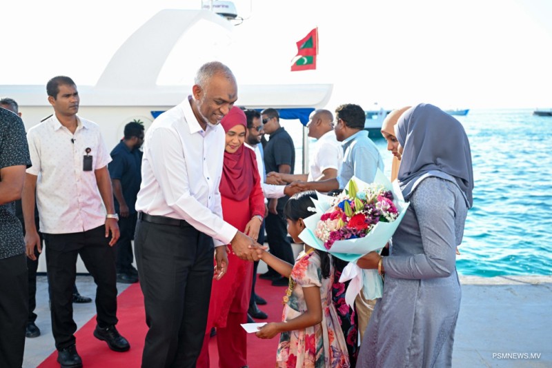 ރައީސުލްޖުމްހޫރިއްޔާ ރަސްދުއަށް ވަޑައިގަންނަވައިފި