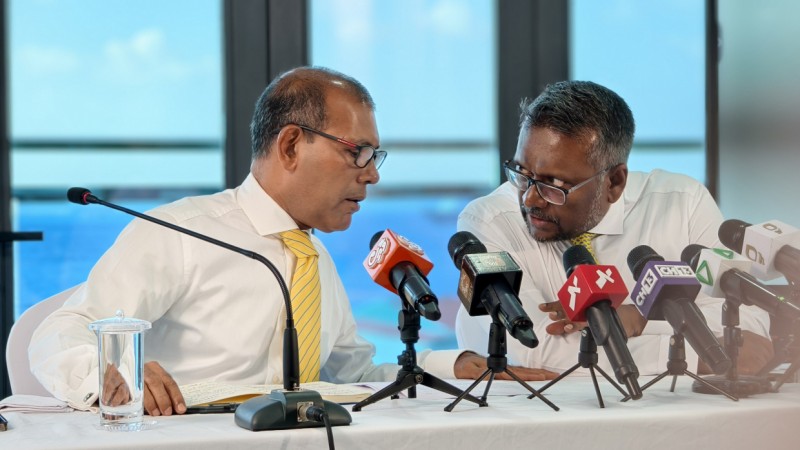 ފައްޔާޒް ވެރިކަމަށް ގެންނަން ތާއީދުކޮށް، ނަޝީދު އެމްޑީޕީގެ ޗެއާޕާސަން ކަމަށް ވާދަކުރަނީ