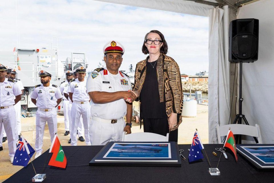 އޮސްޓްރޭލިއާއިން ހަދިޔާކުރި ޕެޓްރޯލް ބޯޓާ އެމްއެންޑީއެފުން ހަވާލުވެއްޖެ