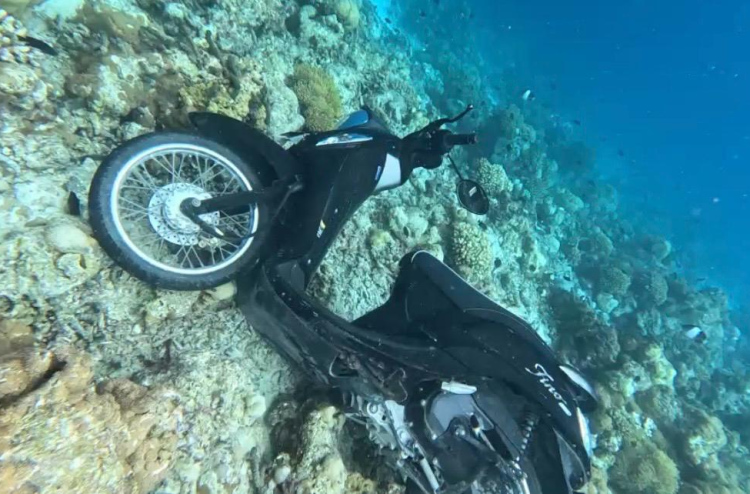 ކެންދޫ ކައުންސިލް ރައީސްގެ ސައިކަލް ކަނޑު ފައްތައިފި