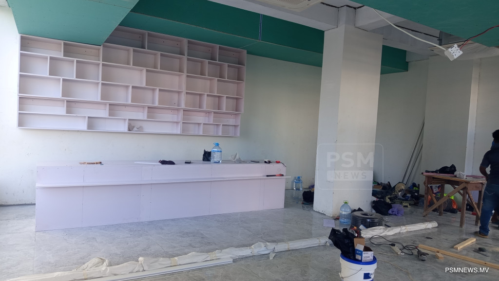 އެފްޑީސީ ޓަވަރުގެ ފުރަތަމަ ފިހާރަތައް ހުޅުވުމަށް ތައްޔާރުވަނީ