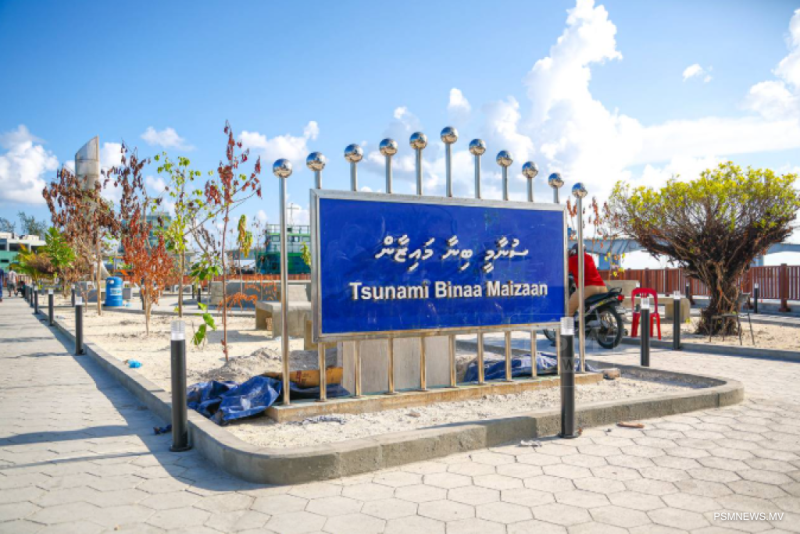 މަރާމާތަށްފަހު ސުނާމީ ބިނާ މައިޒާން ހުޅުވައިފި