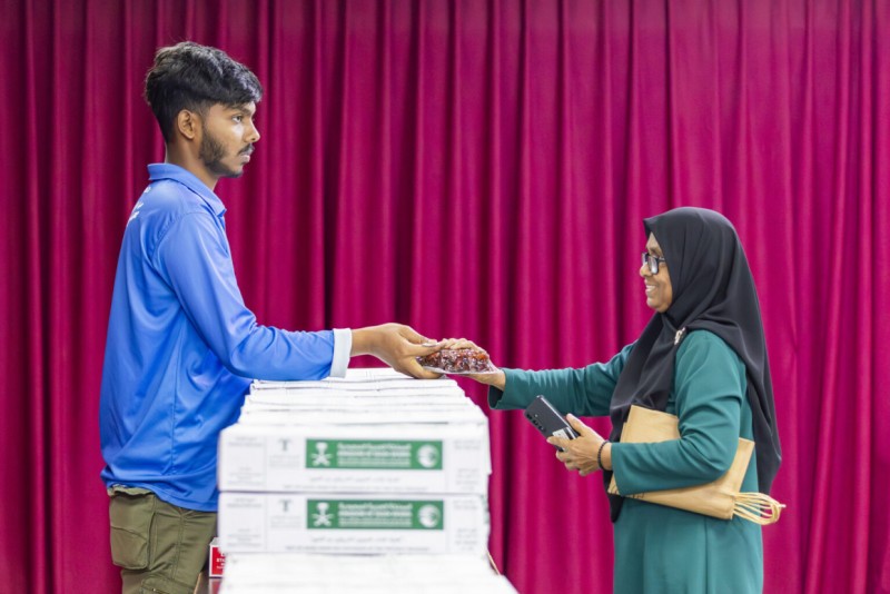 ސައުދީން ހަދިޔާކުރި 50 ޓަނުގެ ކަދުރު ބަހަން ފަށައިފި