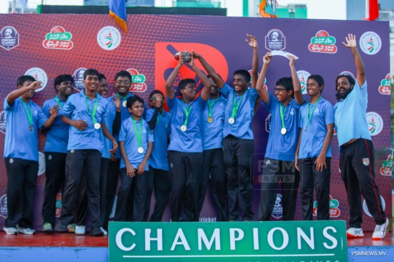 ރާއްޖެ ޖޫނިއާ ކުރިކެޓް މުބާރާތުގެ ޗެންޕިއަންކަން ޖަމާލުއްދީނަށް