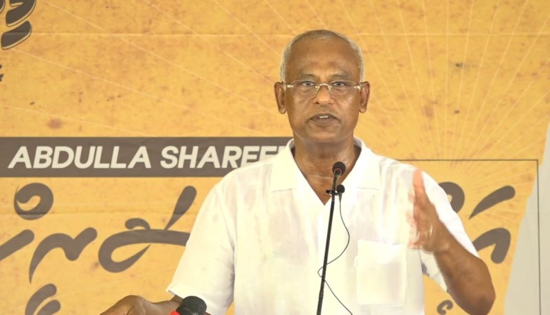 ބިރުދެއްކުމުގެ ކުރިމަތީގައި ނޫސްވެރިކަން ބަލިވިޔަދީގެން ނުވާނެ: ރައީސް ސޯލިޙު