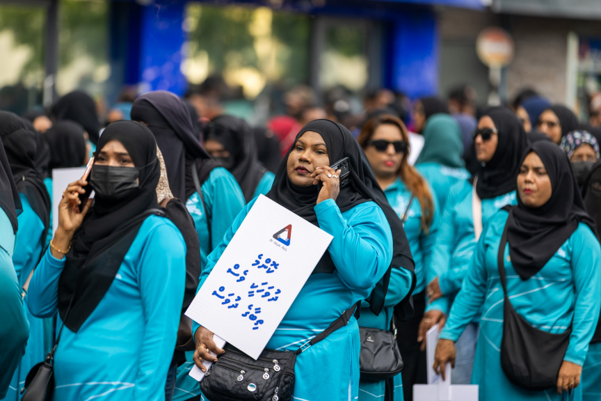 މިއިން ދުވަހަކު މަސައްކަތްތެރިންގެ ހައްޤުތައް ކަށަވަރު ނުކޮށްދޭ ވަރަށް މި ސަރުކާރުން ކޮށްދީފި: އިހުސާން